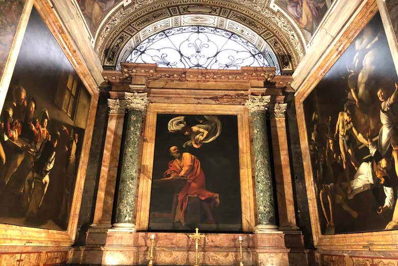 Interior de San Luis de los Franceses