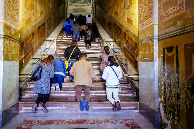 La Scala Sancta et les escaliers sacrés