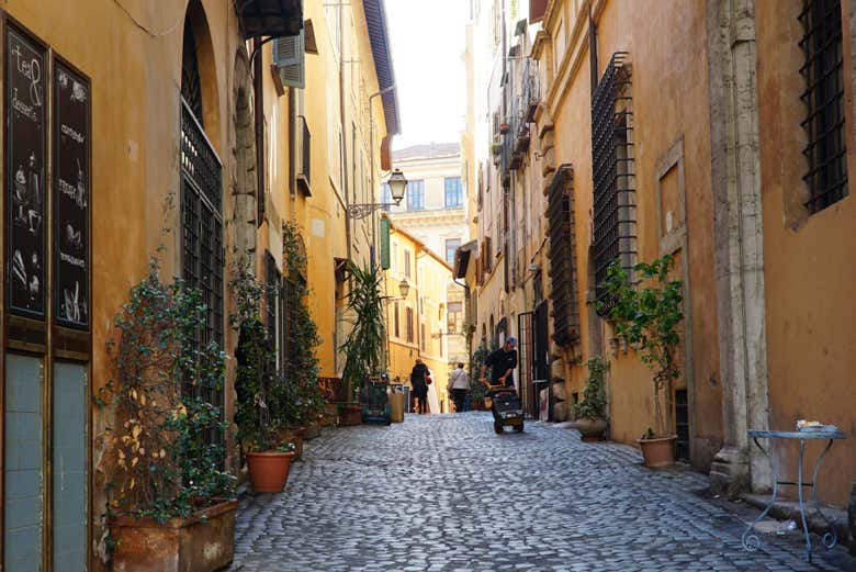 Passeggiando nel quartiere ebraico di Roma