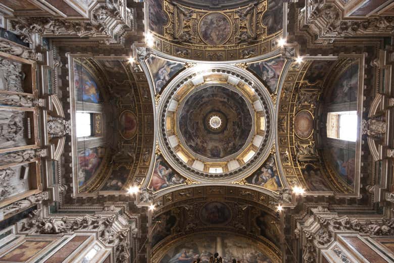 La copertura della Basilica