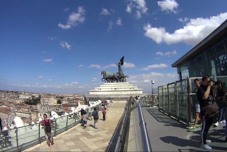 Terrazas del Monumento a Vittorio Emanuele II