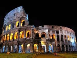 Coliseo de Roma, noche