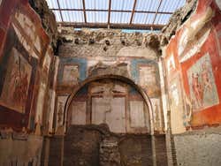 Herculano, frescos