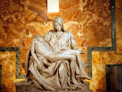 The Pietà by Michelangelo