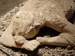 Pompeia, erupção do Vesúvio