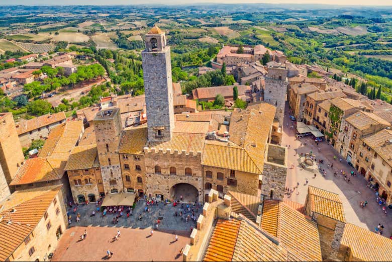 Torre Grossa, la más alta de San Gimignano