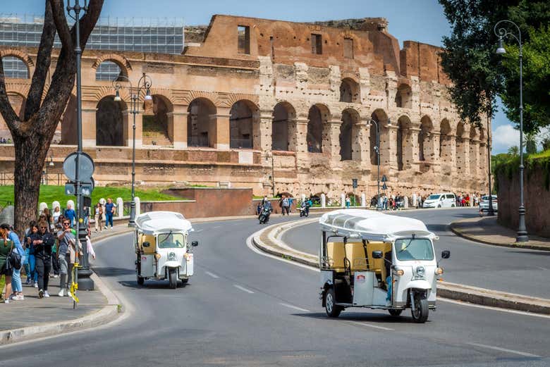 Drive past the Colosseum