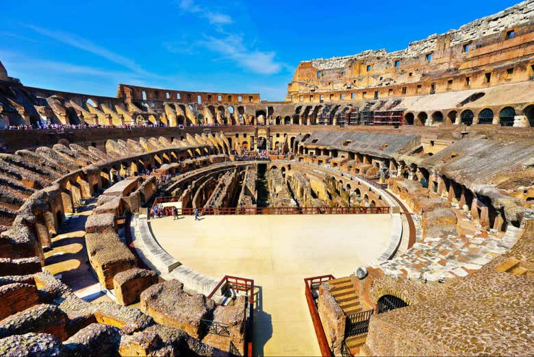 Nos adentraremos en el Coliseo Romano