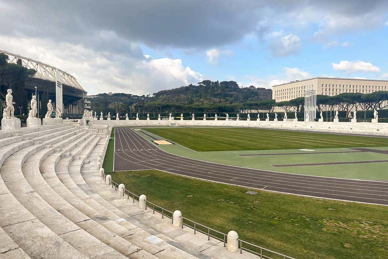 Welcome to the Stadio dei Marmi 