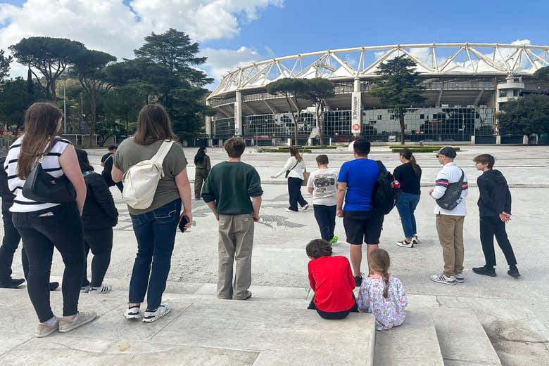 Visit the Rome Olympic Stadium
