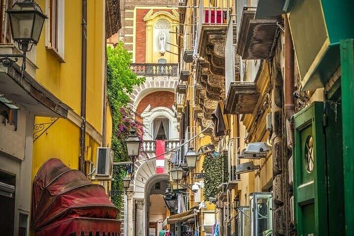 Uma rua em Sorrento