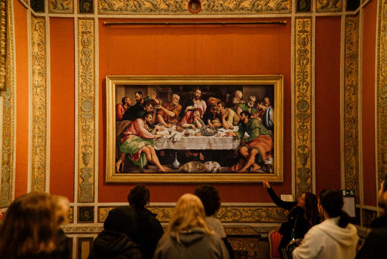 Una pintura del museo