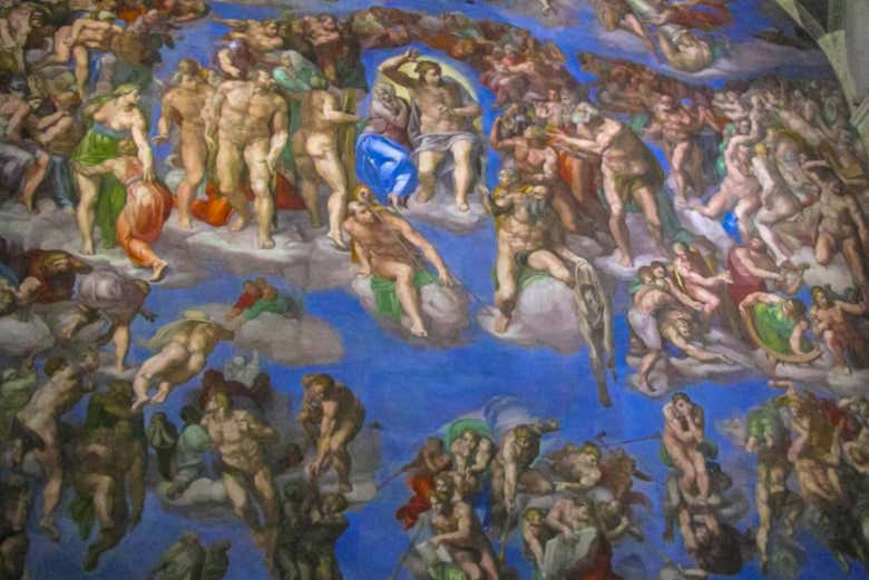 Frescos en la Capilla Sixtina 
