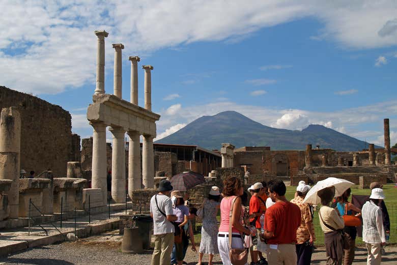 Descobrindo os vestígios de Pompeia