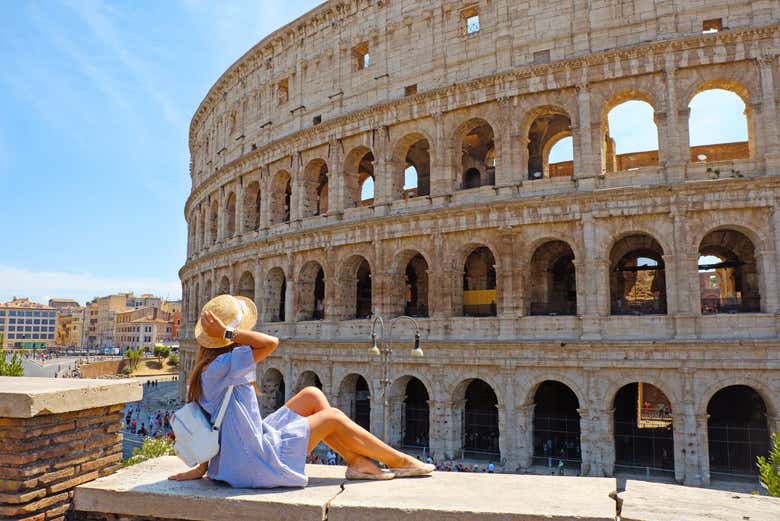 El Coliseo es el monumento más famoso de Roma