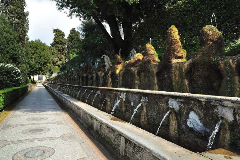 The Hundred Fountains at Villa d'Este