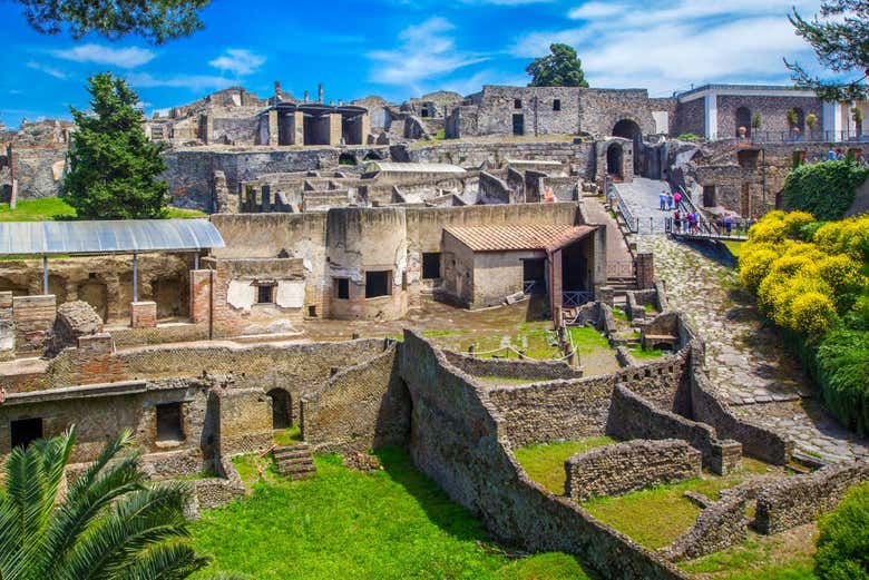 Visitando Pompeya
