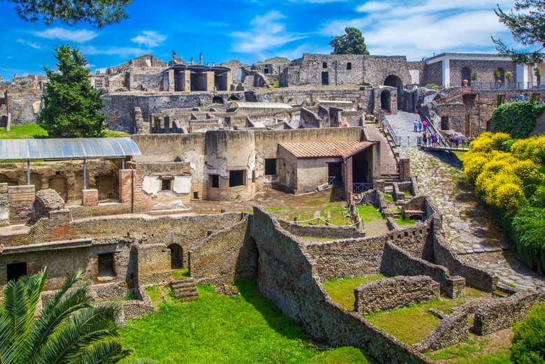 Visitar Pompeya desde Roma es hacer un viaje al pasado