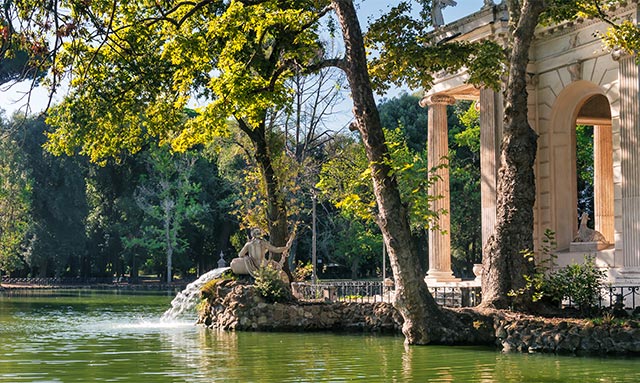 Villa Borghese - The largest public park in central Rome