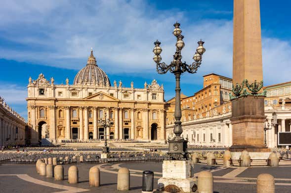 Visita guiada por la Basílica de San Pedro