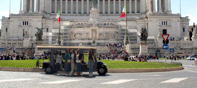 Tour en tuk tuk eléctrico por Roma