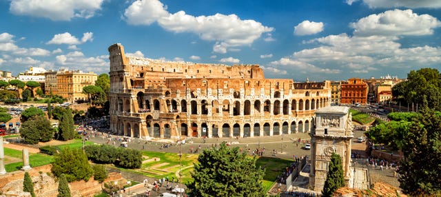 Colosseo e Arena dei gladiatori + Foro e Palatino