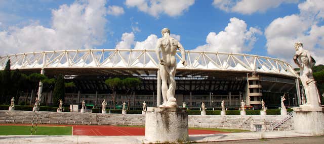 Visite du stade olympique de Rome
