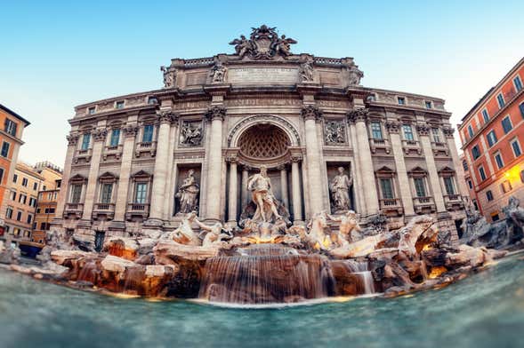 Tour da Fontana de Trevi e seus subterrâneos