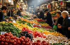 Tour gastronômico pelo mercado de Testaccio