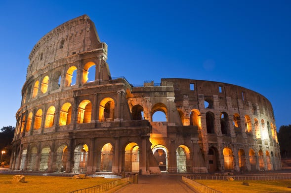 Tour noturno pelo Coliseu