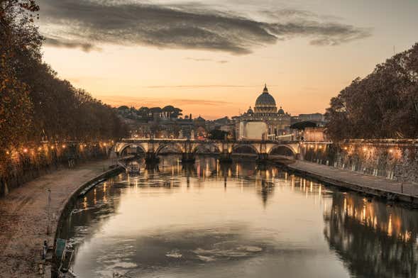 Tour nocturno por la Roma iluminada