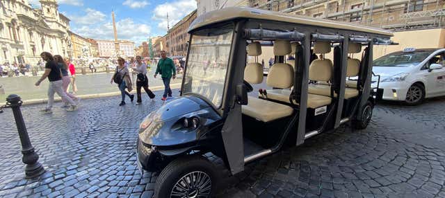 Tour privado en carrito de golf por Roma