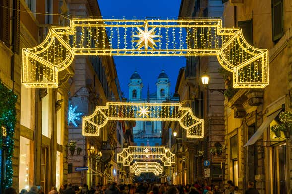 Tour por Roma en Navidad