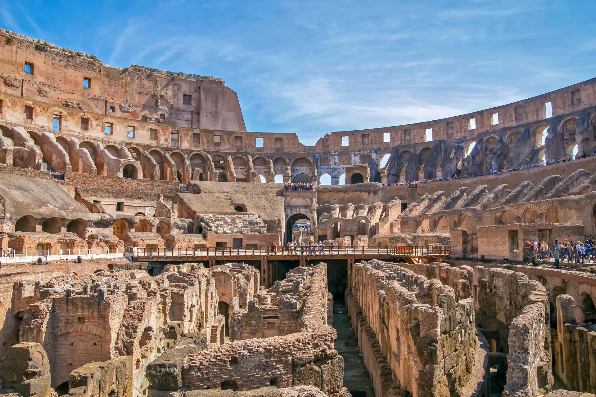 vip colosseum underground tour with roman forum & palatine hill