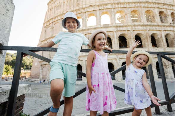 Visita guiada por el Coliseo y el Foro para familias