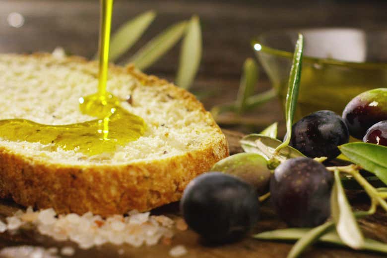Assaporando l'olio della tenuta