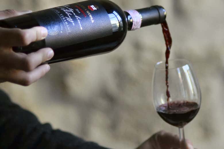 Degustazione di vino alla Cantina Mazzarosa