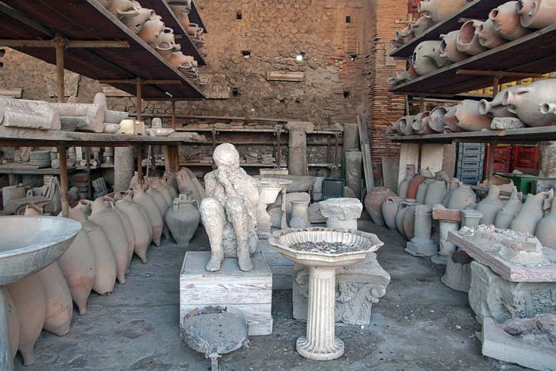Reperti archeologici rinvenuti a Pompei