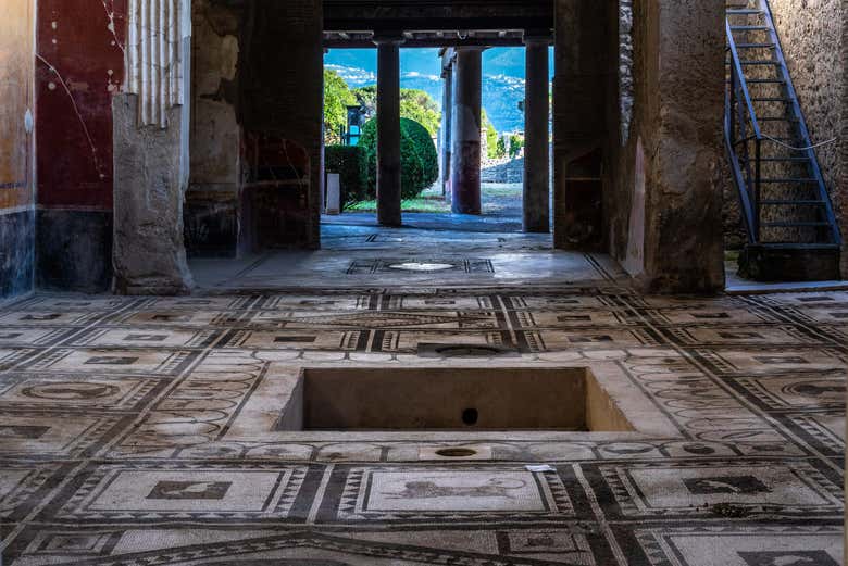 Découverte du site archéologique de Pompéi