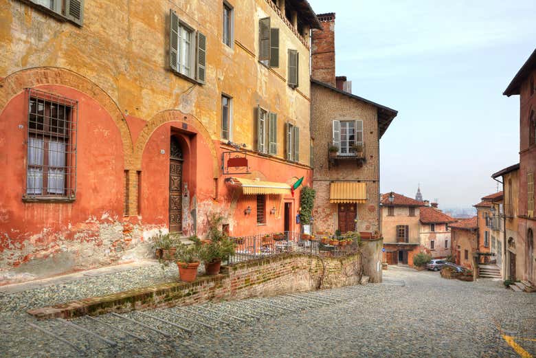Tour del centro di Saluzzo