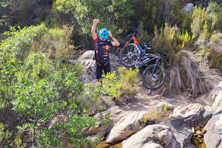 Un arrêt pendant la balade