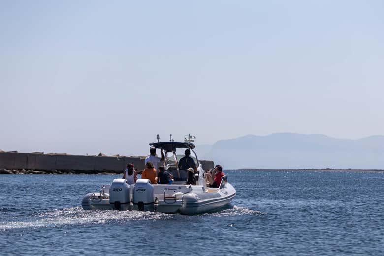 Surcando las aguas de Castellammare del Golfo