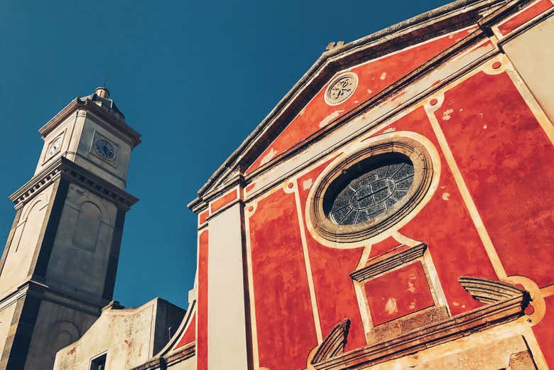 See a church with the only Christian catacombs in Sardinia