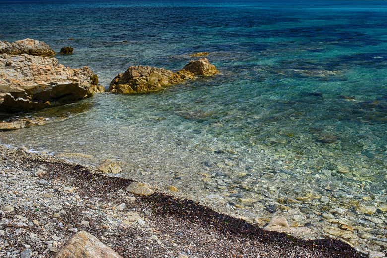 Acque cristalline del Golfo di Palmas