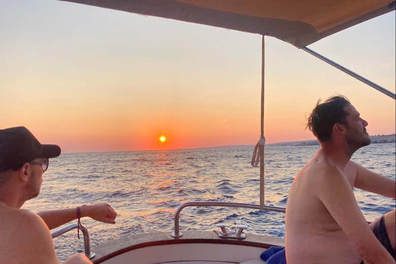 Profitez du coucher de soleil à Salento