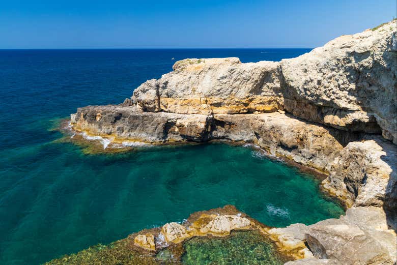 Punta Ristola, le talon de l'Italie