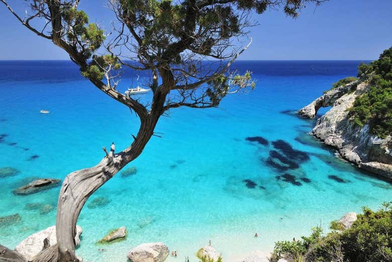 Percorrendo a costa de Baunei 