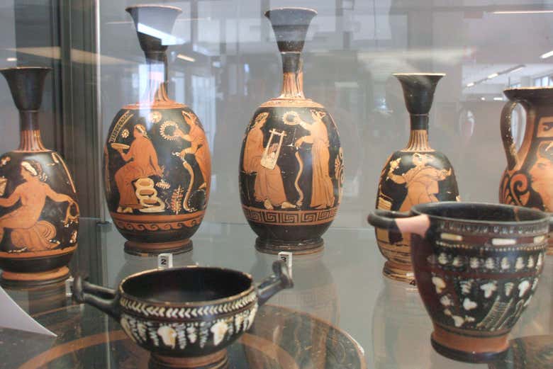 Objects in the museum