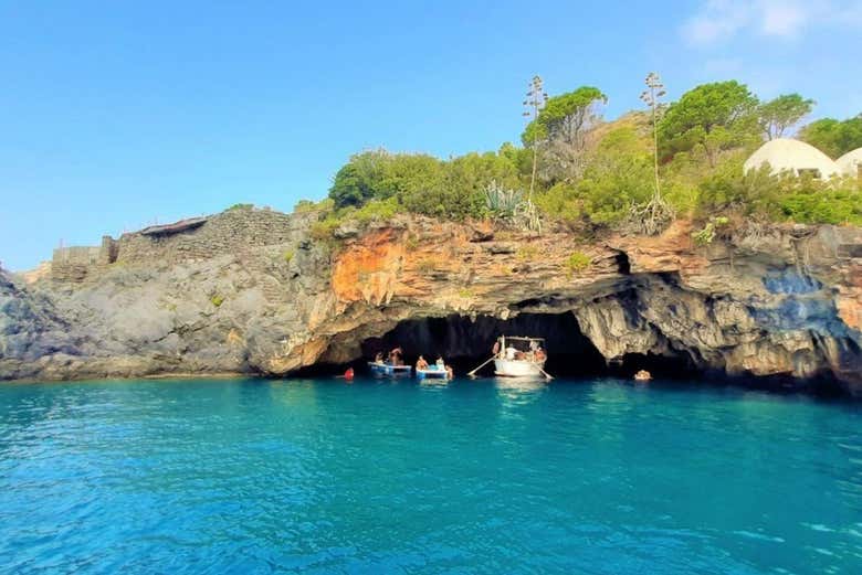 Explore grottoes