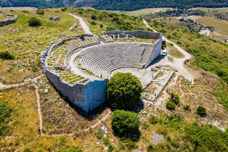 Anfiteatro griego de Segesta